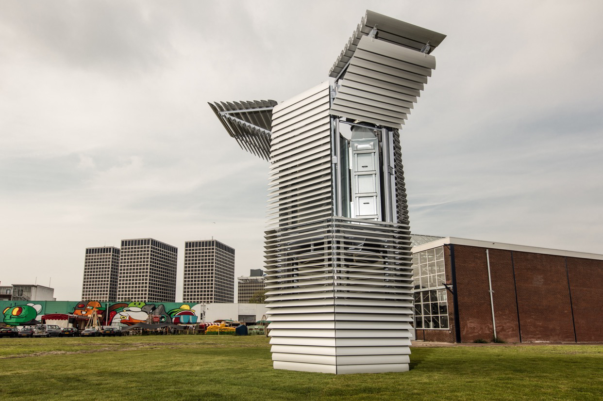Daan Roosegaarde Is an Artist and Designer Who Created a Gigantic Air Purifier That Doubles As a Sculpture