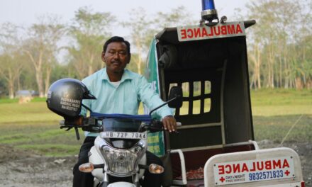 Man Develops Motorcycle Ambulance to Save Lives