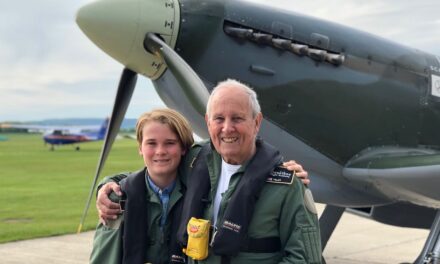 Grandson Helps Fulfill Grandfather’s Dream of Flying a Spitfire