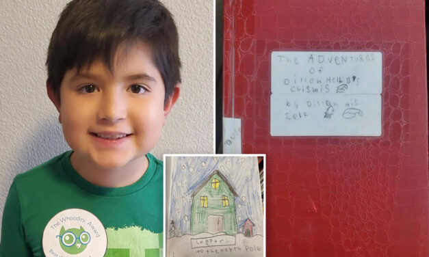 8-Year-Old Sneaks Book in Library, and It’s a Hit